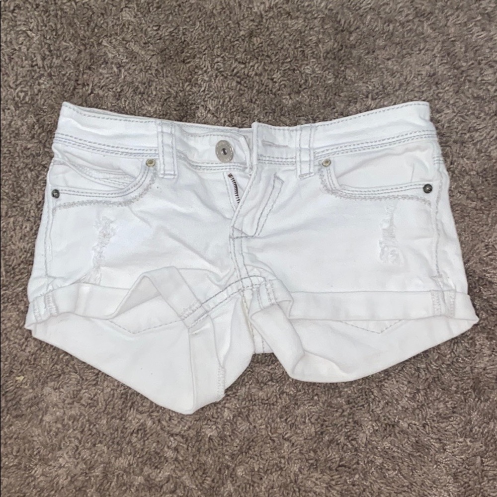 hydraulic jean shorts